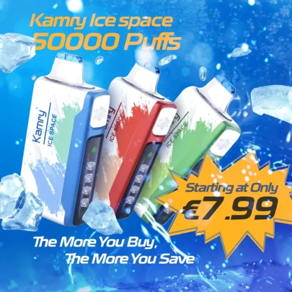 Kamry Ice Space 50000 Puffs Disposable Vape