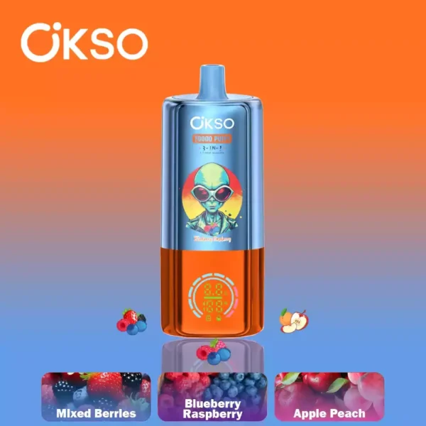OKSO 3-in-1 70000 70K Puffs  Disposable Vapes