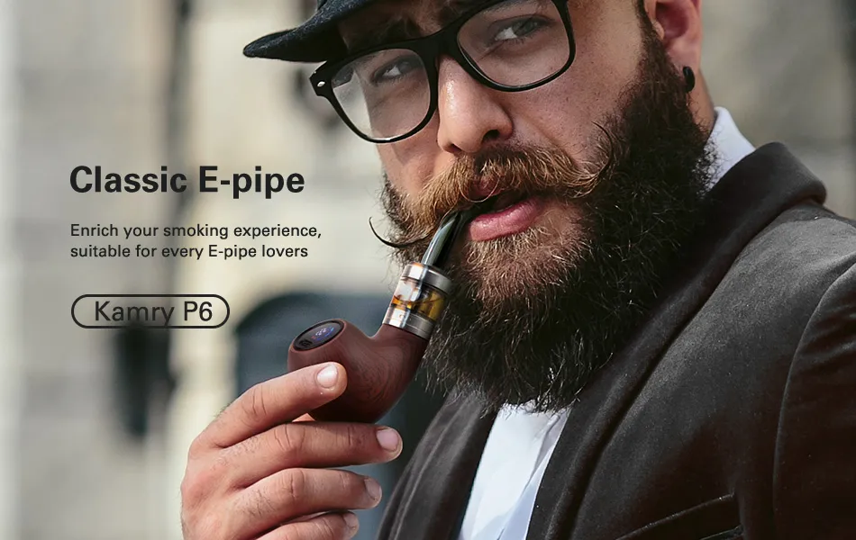 Kamry P6 Classical E Pipe Review – A Retro Style Vape Designed for Everyday Use