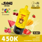 Bang Leader 450K Puffs 15-in-1 Disposable Vape | 4-Level Ice Sensation & Dual Mode (MTL/DTL)
