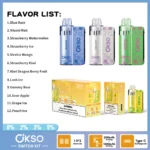 OKSO Switch Pod Vape Kit 50k Puffs Dual Mode Adjustable4