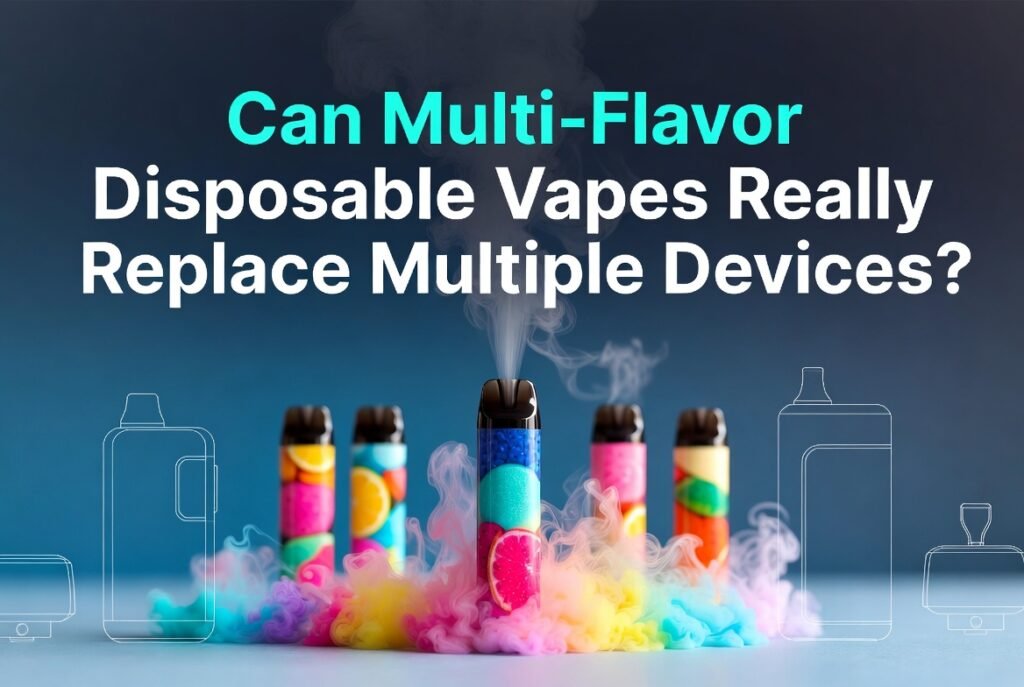 Can a Multi-Flavor Disposable Vape Really Replace Multiple Devices?