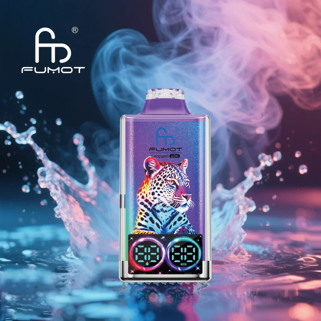 Fumot Leopard 40000 Puffs Disposable Vape |Dual Mesh Coil for Big Cloud & Rich Aroma|20MG