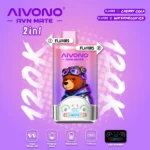 AIVONO AVN MATE 120K Puffs |Dual-Flavor|50MG|CN Warehouse